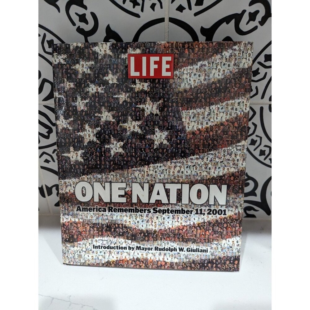 Hardcover Life One Nation Remembering September 11th Beautiful Book